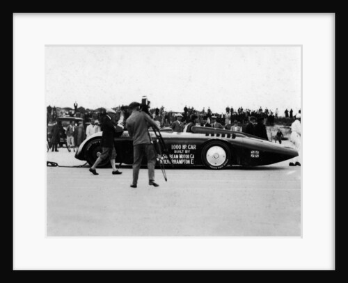 Sunbeam 1000hp World Land speed record attempt at Daytona 1927 by Unknown