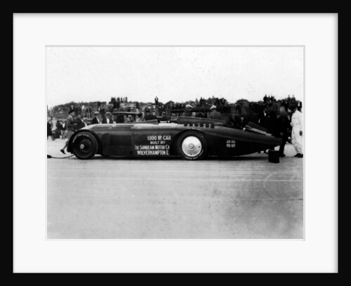 Sunbeam 1000hp World Land speed record attempt at Daytona 1927 by Unknown