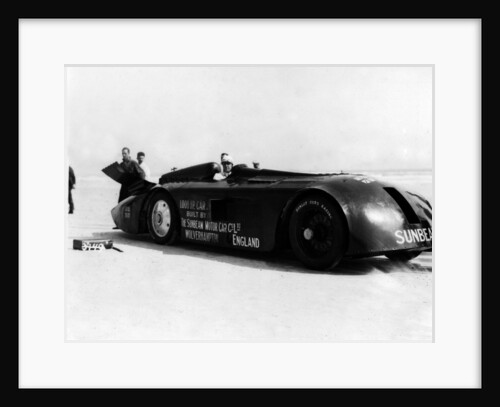 Sunbeam 1000hp World Land speed record attempt at Daytona 1927 by Unknown