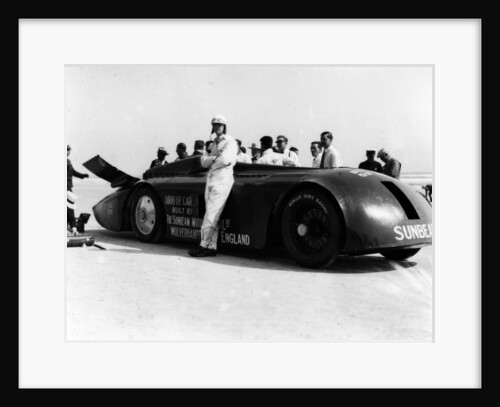 Sunbeam 1000hp World Land speed record attempt at Daytona 1927 by Unknown