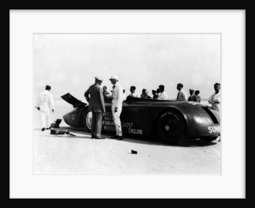 Sunbeam 1000hp World Land speed record attempt at Daytona 1927 by Unknown