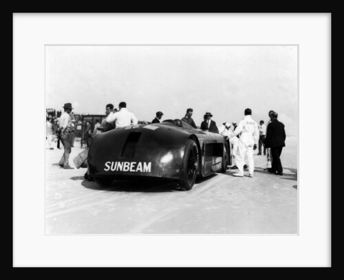 Sunbeam 1000hp World Land speed record attempt at Daytona 1927 by Unknown
