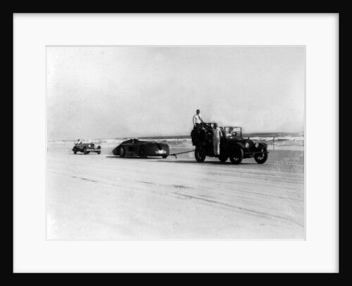 Sunbeam 1000hp World Land speed record attempt at Daytona 1927 by Unknown