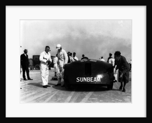 Sunbeam 1000hp World Land speed record attempt at Daytona 1927 by Unknown