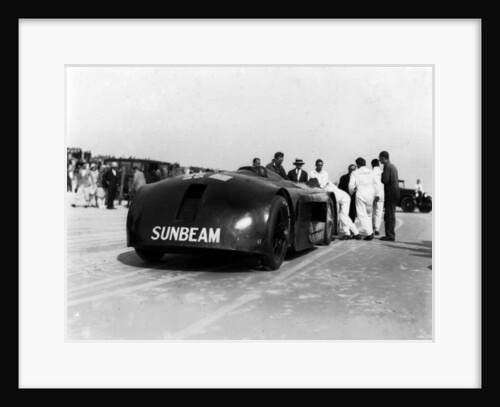 Sunbeam 1000hp World Land speed record attempt at Daytona 1927 by Unknown