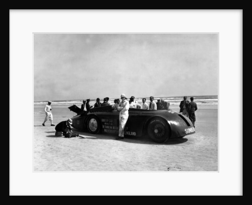 Sunbeam 1000hp World Land speed record attempt at Daytona 1927 by Unknown