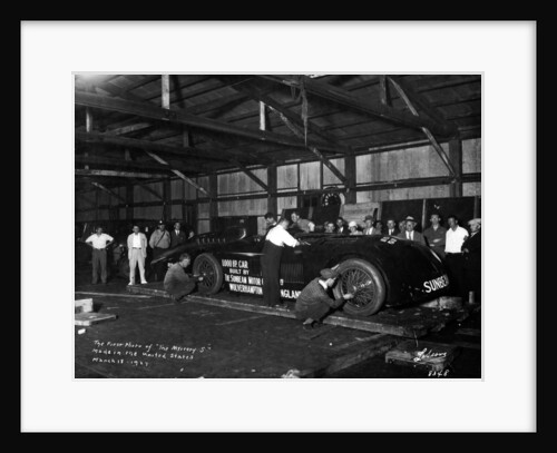 Sunbeam 1000hp World Land speed record attempt at Daytona 1927 by Unknown