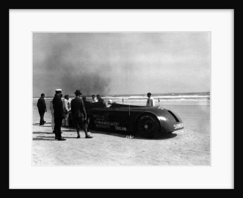 Sunbeam 1000hp World Land speed record attempt at Daytona 1927 by Unknown