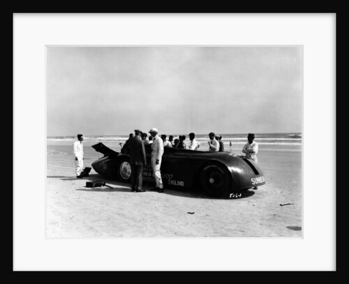 Sunbeam 1000hp World Land speed record attempt at Daytona 1927 by Unknown