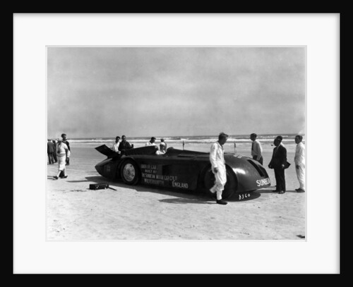 Sunbeam 1000hp World Land speed record attempt at Daytona 1927 by Unknown