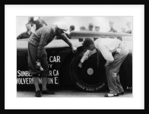 Sunbeam 1000hp World Land speed record attempt at Daytona 1927 by Unknown