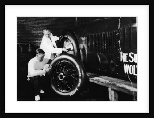 Sunbeam 1000hp World Land speed record attempt at Daytona 1927 by Unknown