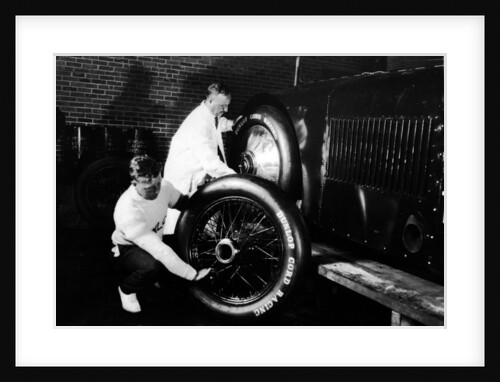 Sunbeam 1000hp World Land speed record attempt at Daytona 1927 by Unknown