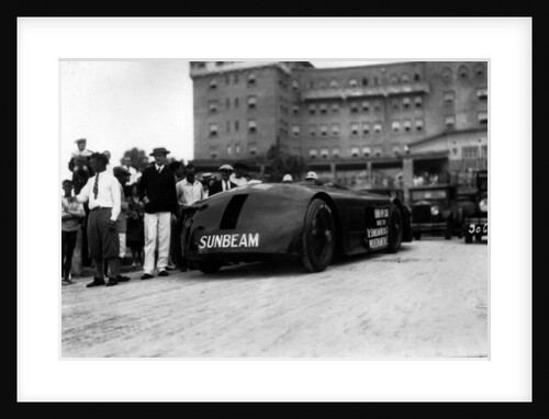 Sunbeam 1000hp World Land speed record attempt at Daytona 1927 by Unknown