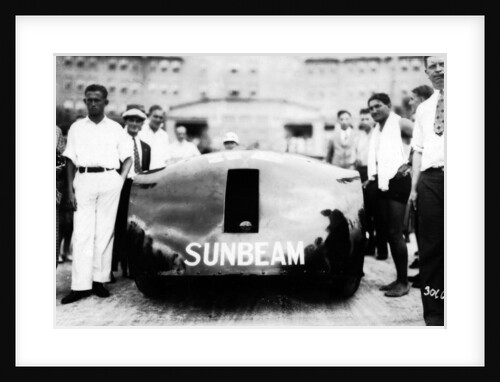 Sunbeam 1000hp World Land speed record attempt at Daytona 1927 by Unknown