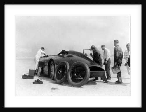 Sunbeam 1000hp World Land speed record attempt at Daytona 1927 by Unknown
