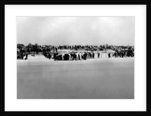 Sunbeam 1000hp World Land speed record attempt at Daytona 1927 by Unknown