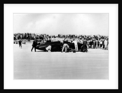Sunbeam 1000hp World Land speed record attempt at Daytona 1927 by Unknown