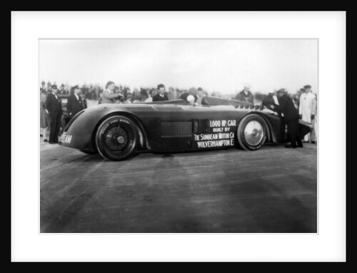 Sunbeam 1000hp World Land speed record attempt at Daytona 1927 by Unknown