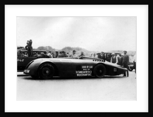 Sunbeam 1000hp World Land speed record attempt at Daytona 1927 by Unknown