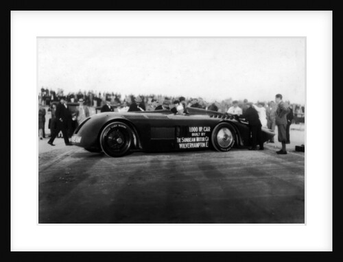 Sunbeam 1000hp World Land speed record attempt at Daytona 1927 by Unknown