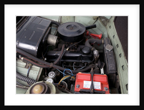 1966 Ford Anglia Super 105E engine by Unknown