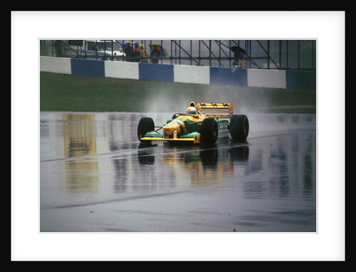 Benetton B193A Ricardo Patrese 1993 Euro GP at Donington by Unknown