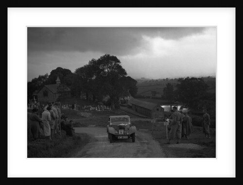1937 Riley Lynx on Welsh rally driven by M.G.Shorey by Unknown