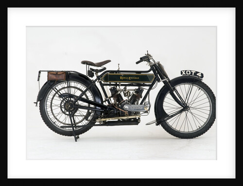 1914 Royal Enfield 3hp motorcycle by Unknown