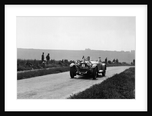 1929 Mercedes Benz driven by Earl Howe on 1930 Brighton rally acceleration trial by Unknown