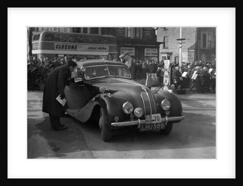 Bristol 400 driven by L.Potter on the 1952 R.A.C Rally by Unknown