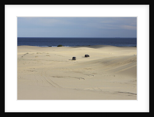Mitsubishi Delica Space Gear V6 1996 in sand dunes New South Wales Australia by Unknown