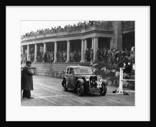 1934 Singer Nine Sports Coupe on Blackpool Rally by Unknown