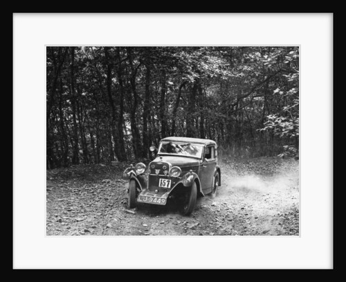 1934 Singer Nine Sports Coupe, Fingle hill by Unknown