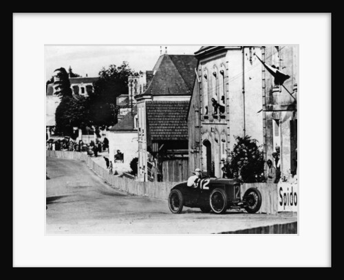 1923 French Grand Prix, Henry Segrave in Sunbeam by Unknown