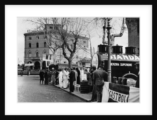 1933 Mille Miglia, Bolgna by Unknown
