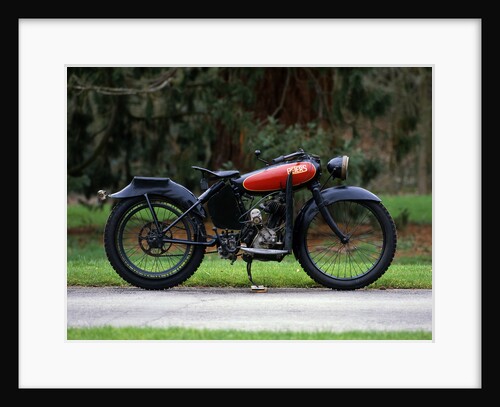 1920 Peters motorcycle by Unknown