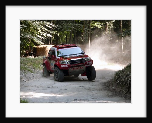 Toyota Hi Lux rally car at Goodwood Festival of Speed 2013 by Unknown