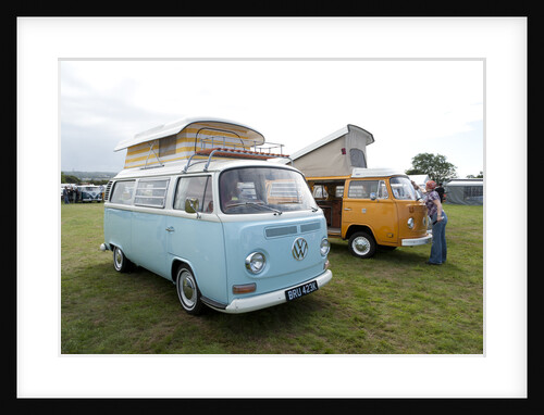 Volkswagen camper van at V Dub Island event, Isle of Wight 2013 by Unknown