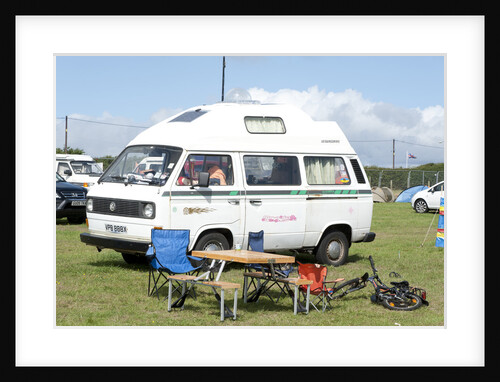 Volkswagen camper van at V Dub Island event, Isle of Wight 2013 by Unknown
