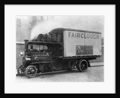 Foden steam truck 1921 by Unknown