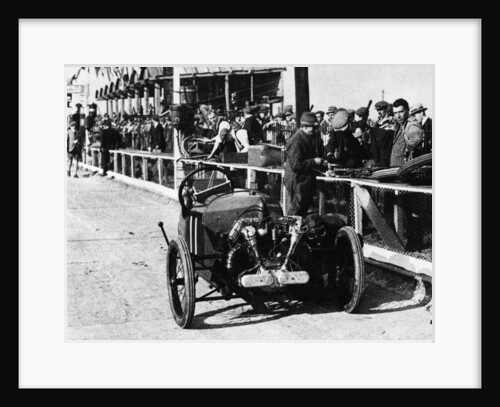 Morgan Anzani engine, Douglas Hawkes at Brooklands 1922 by Unknown