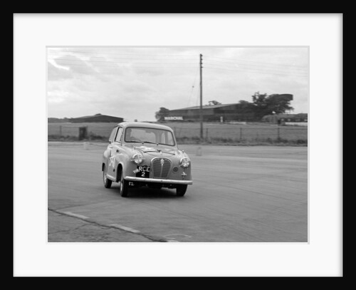 Austin A35 at 750 MC 6 hour relay race Silverstone 1957 by Unknown