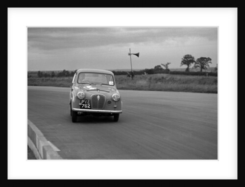 Austin A35 at 750 MC 6 hour relay race Silverstone 1957 by Unknown
