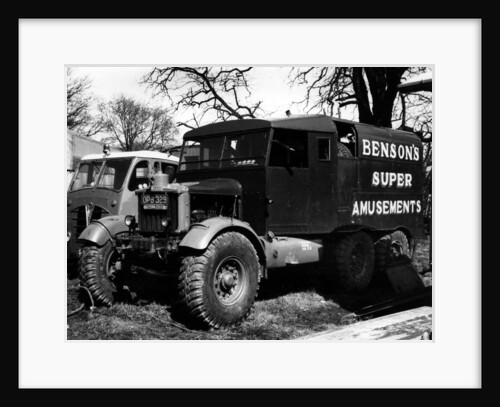 1950 Scammell Challenger truck by Unknown