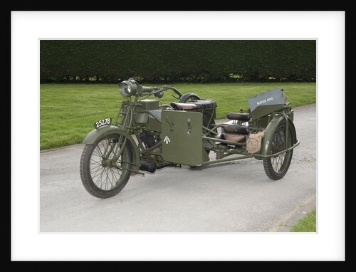 1917 Vickers Clyno Combination by Unknown