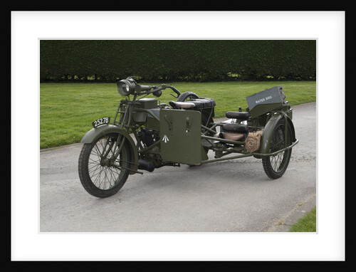1917 Vickers Clyno Combination by Unknown