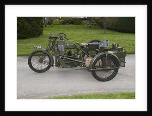 1917 Vickers Clyno Combination by Unknown