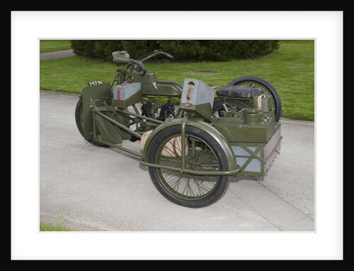 1917 Vickers Clyno Combination by Unknown