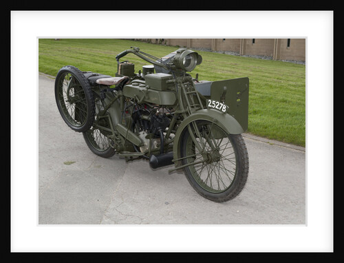 1917 Vickers Clyno Combination by Unknown